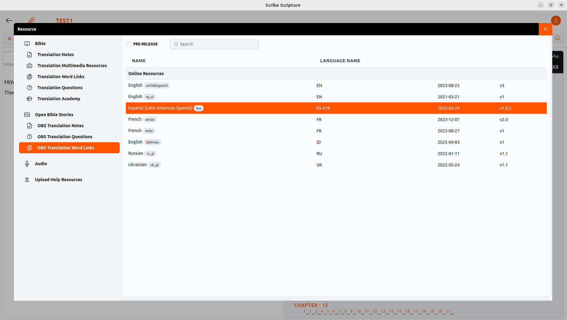 file menu