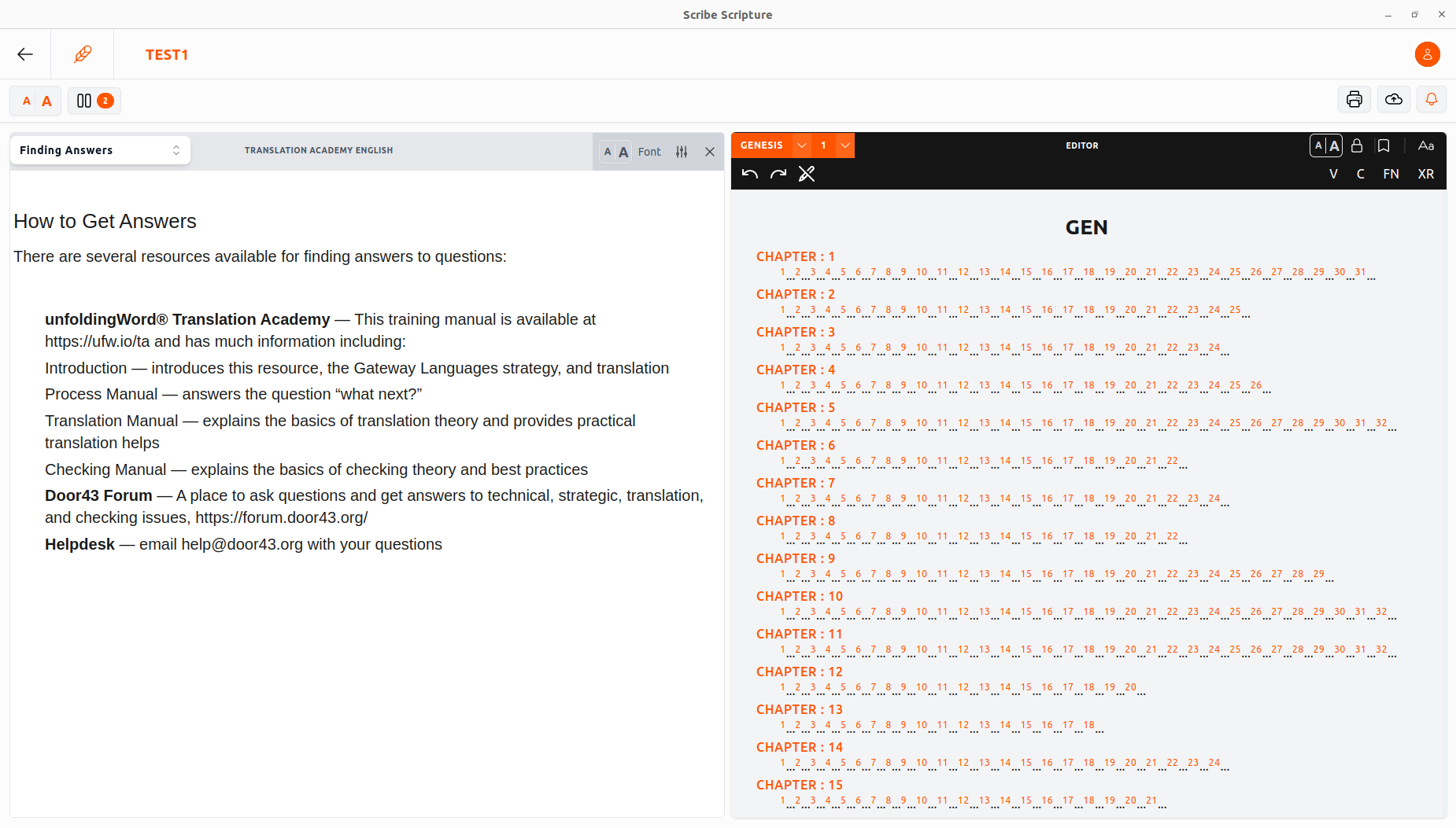 file menu